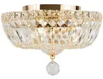 Maytoni Kronleuchter, Gold, Metall, Glas, rund,rund, 18 cm, RoHS, CE, Lampen &