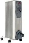 Hotserie &Ouml;lradiator, Wei&szlig;, Kunststoff, Rechteckig, 1,500 W, 35x62x23 cm, Freizeit,