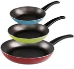 Stoneline Pfannenset, Mehrfarbig, Metall, Kochen, Pfannen