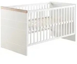 Roba Babybett, Wei&szlig;, Holzwerkstoff, Rechteckig, 70x140 cm, Babym&ouml;bel, Babybetten,