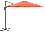 Svita Ampelschirm, Orange, Textil, 290x290 cm, Sonnen- & Sichtschutz, Sonnenschirme,