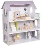Coemo Puppenhaus, Grau, Holz, 62x70x27 cm, unisex, Spielzeug, Kinderspielzeug,...