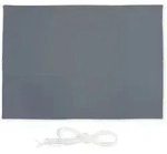 Relaxdays Sonnensegel, Grau, Textil, Metall, 350x250 cm, Sonnenschutz &...
