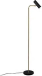 Trio Leuchten Stehleuchte Marley, Messing, Metall, 23x151 cm, mit Schalter, Lampen &