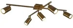 Trio Leuchten Deckenleuchte Marley, Messing, Metall, 57x22x77 cm, Lampen & Leuchten,