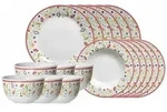 Ritzenhoff Breker Tafelservice, Mehrfarbig, Keramik, 18-teilig, 2x2x2 cm, Essen &