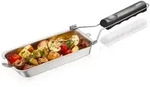 Gefu Grillkorb, Silber, Metall, 9.5x3.9x21.7 cm, Grills & Outdoor-K&uuml;chen,