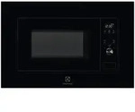 Electrolux Einbaumikrowelle, Schwarz, Metall, Glas, 59.5x38.8x34.7 cm,