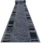 rugsX L&auml;ufer, Grau, Textil, Freiform, 120x300 cm, Teppiche & B&ouml;den, Teppiche,