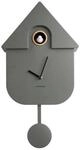Karlsson Wanduhr Modern Cuckoo, Olivgr&uuml;n, Kunststoff, 21.5x41x8.5 cm, Dekoration,