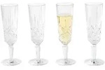 Nachtmann Champagnerglas Noblesse, Glas, 4-teilig, 151 ml, Made in Germany, Essen &