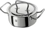 Zwilling Bratentopf Twin Classic, Silber, Metall, 1,5 L, rund, 15.2 cm, Messskala,