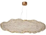 By Ryd&eacute;ns Led-H&auml;ngeleuchte Hayden, Gold, Metall, 50x157x115 cm,...