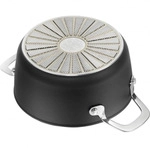 Ballarini Topf, Schwarz, Metall, Kochen, T&ouml;pfe, Schmort&ouml;pfe