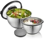 Gefu Sch&uuml;sselset Muovo, Edelstahl, Metall, 2-teilig, Essen & Trinken, Geschirr,