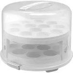 Rotho Kuchentransportbox Fresh, Kunststoff, rund, 34.5x26x35.5 cm, Reach, DIN...