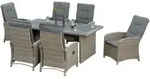 Gardenson Gartenset, Grau, Metall, Kunststoff, Textil, 13-teilig, F&uuml;llung: