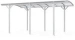 Home Deluxe Design, Wei&szlig;, Metall, Kunststoff, 300x240x505 cm, Aufbewahrung &