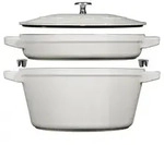 Staub Topf, Grau, Metall, Kochen, T&ouml;pfe, Kocht&ouml;pfe