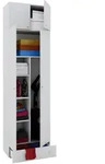 Mid.you Mehrzweckschrank, Wei&szlig;, Kunststoff, 4 F&auml;cher, 1 Schublade(n) Schubladen,
