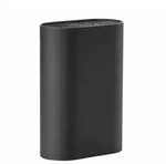 Zone Denmark Messerblock, Schwarz, Kunststoff, 9x24x17 cm, Kochen,...