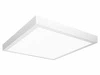 Ledvance Led-Deckenleuchte, Weiß, Metall, quadratisch,quadratisch, 40x3.7x40 cm,