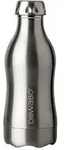 Dowabo Isolierflasche, Silber, Metall, 0.35 L, doppelwandig, Kaffee & Tee, Kannen,