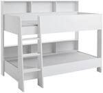 Boxxx Etagenbett, Wei&szlig;, Holzwerkstoff, 90x200 cm, Kinder- & Jugendzimmer,