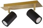 Trio Leuchten Strahler Marley, Schwarz, Gold, Metall, 9x15x30 cm, Lampen & Leuchten,