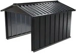 Juskys M&auml;hroboter-Garage, Anthrazit, Metall, 89x63x98 cm, Gartenzubeh&ouml;r,