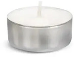 Wiedemann Kerzen Teelichter, Wei&szlig;, Paraffin, 3.9x1.5x1.5 cm, Dekoration, Kerzen &