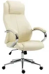 CLP Chefsessel, Creme, Metall, 64x120x79 cm, Arbeitszimmer, B&uuml;rost&uuml;hle, Chefsessel