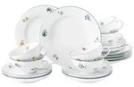 Seltmann Weiden Teeservice, Mehrfarbig, Keramik, 18-teilig, Rund, 2x2x2 cm, Essen &