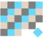 Littletom Spielmatte, Mehrfarbig, Kunststoff, Rechteckig, 30x30 cm, waschbar,