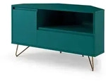 Livetastic Lowboard Blau 1769, Blau, Metall, 100x58x50 cm, stehend, Wohnzimmer,