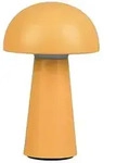 Akku-Tischleuchte Lennon, Gelb, Kunststoff, 21.5 cm, Lampen & Leuchten,