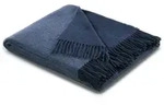 Biederlack Tagesdecke, Dunkelblau, Textil, 130x170 cm, Schlaftextilien, Bettw&auml;sche,