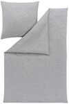 Estella Bettw&auml;sche Takoma, Grau, Textil, meliert, 135x200 cm, Textiles Vertrauen -