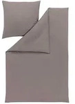 Estella Bettw&auml;sche Takoma, Taupe, Textil, meliert, 155x220 cm, Textiles Vertrauen -