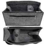 Dunedesign Taschenorganizer, Grau, Kunststoff, 30x17x30 cm, Freizeit, Heimwerken,