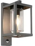 Trio Leuchten Aussenwandleuchte Lunga, Anthrazit, Metall, 16x33.5x22.5 cm,...