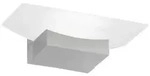 Fischer & Honsel Led-Wandleuchte Bowl, Wei&szlig;, Nickel, Metall, Glas, F, 20x7x11 cm, 3