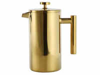 Echtwerk Kaffeebereiter, Gold, Metall, 0,8 L, 9.2x19.5 cm, thermoisoliert,