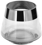 Fink Teelichthalter, Chrom, Glas, 9 cm, zum Stellen, Dekoration, Kerzen &...
