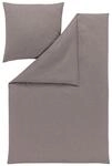 Estella Bettw&auml;sche Takoma, Taupe, Textil, meliert, 135x200 cm, Textiles Vertrauen -