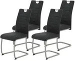 P & B Schwingstuhl-Set, Anthrazit, Metall, Textil, Rundrohr, 43x98x59 cm, mit Griff,