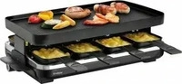 Trisa Electronics Raclette-Grill, Schwarz, Metall, 13x45x24.50 cm, RoHS, Fsc,
