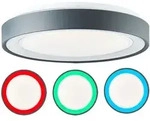 Brilliant Led, Anthrazit, Metall, Rund, 39x8x39 cm, Lampen & Leuchten,