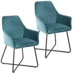 Svita Esszimmerstuhl, Petrol, Textil, 59x88x58 cm, Esszimmer, St&uuml;hle,