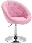Svita Cocktailsessel, Pink, Textil, Rund, 62x88x58 cm, Wohnzimmer, Sessel,